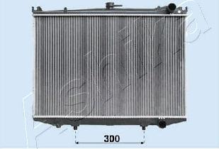 Ashika RDA213047 - Radiator, engine cooling autospares.lv