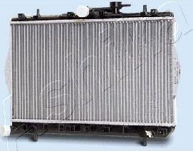 Ashika RDA283056 - Radiator, engine cooling autospares.lv