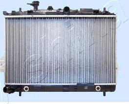 Ashika RDA283078 - Radiator, engine cooling autospares.lv