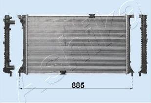 Ashika RDC092032 - Radiator, engine cooling autospares.lv