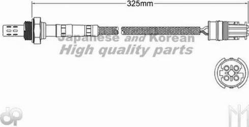 Ashuki 9200-48826 - Lambda Sensor autospares.lv