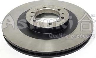 Ashuki 0990-9505 - Brake Disc autospares.lv