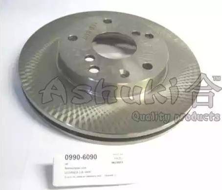 Ashuki 0990-6090 - Brake Disc autospares.lv