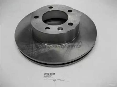 Ashuki 0990-6801 - Brake Disc autospares.lv