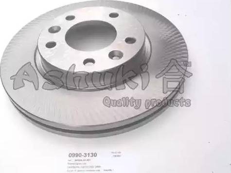 Ashuki 0990-3130 - Brake Disc autospares.lv