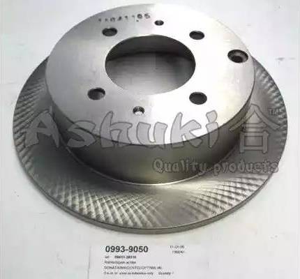 Ashuki 0993-9050 - Brake Disc autospares.lv