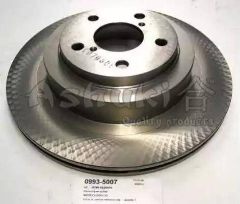 Ashuki 0993-5007 - Brake Disc autospares.lv