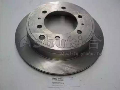 Ashuki 0993-0502 - Brake Disc autospares.lv