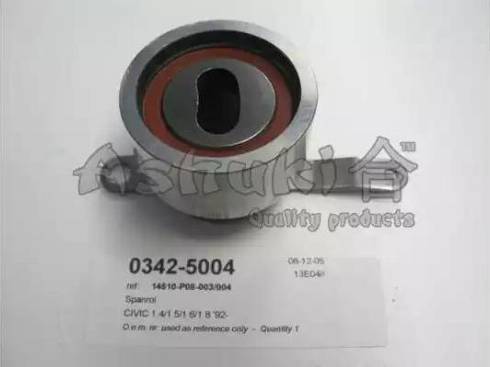 Ashuki 0342-5004 - Tensioner Pulley, timing belt autospares.lv