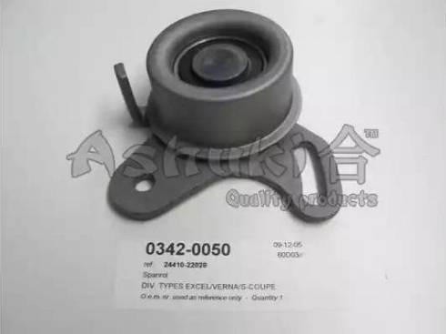 Ashuki 0342-0050 - Tensioner Pulley, timing belt autospares.lv