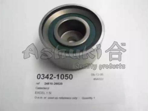 Ashuki 0342-1050 - Deflection / Guide Pulley, timing belt autospares.lv