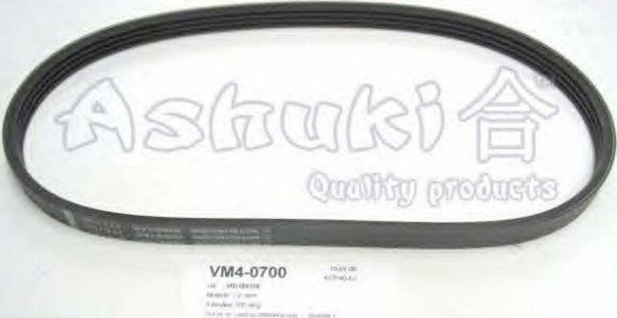 Ashuki 0312-0070 - V-Ribbed Belt autospares.lv