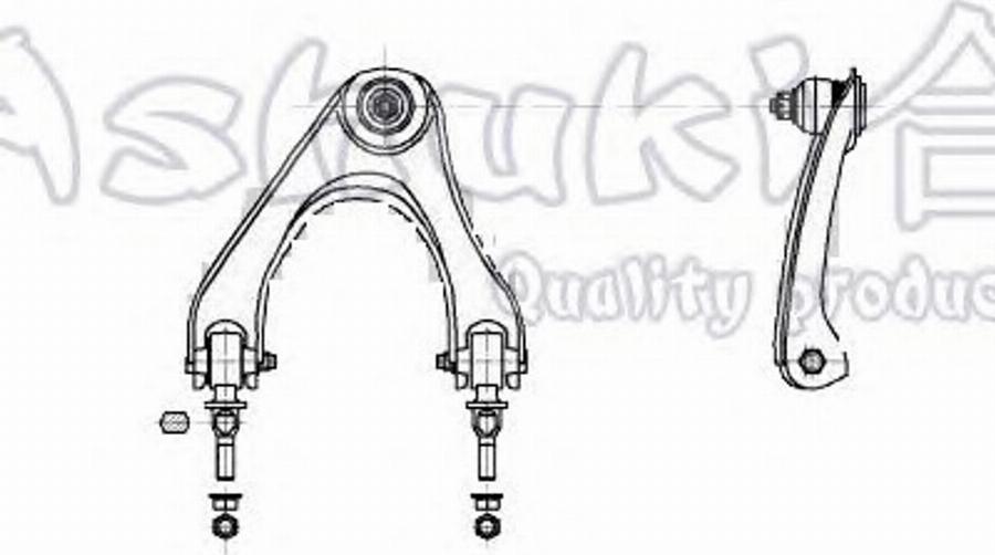 Ashuki 1476-2004 - Track Control Arm autospares.lv