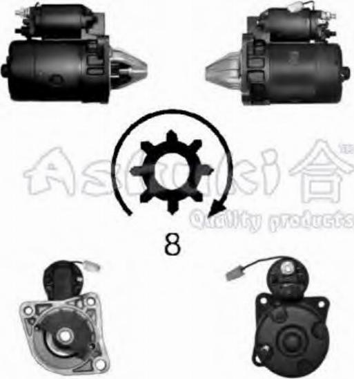 Ashuki 1563-9003 - Starter autospares.lv