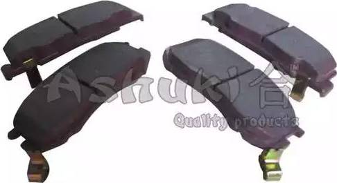 Ashuki 1080-4112 - Brake Pad Set, disc brake autospares.lv