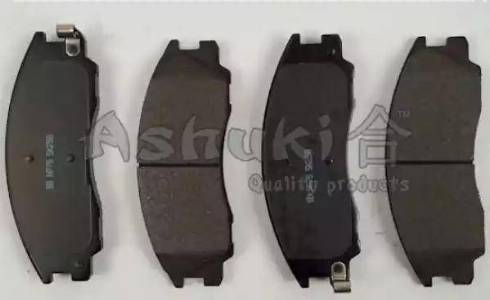 Ashuki 1080-4350 - Brake Pad Set, disc brake autospares.lv