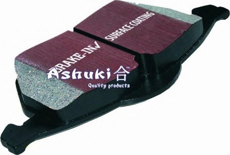 Ashuki 1080-5190 - Brake Pad Set, disc brake autospares.lv