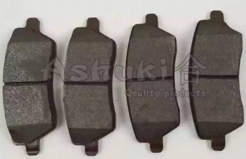 Ashuki 1080-5801 - Brake Pad Set, disc brake autospares.lv