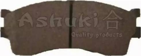 Ashuki 1080-8030 - Brake Pad Set, disc brake autospares.lv