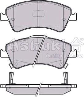 Ashuki 1080-3212 - Brake Pad Set, disc brake autospares.lv