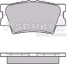 Ashuki 1083-5302 - Brake Pad Set, disc brake autospares.lv