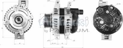 Ashuki ASH17-2005 - Alternator autospares.lv