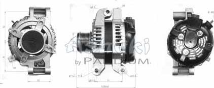 Ashuki ASH17-2001 - Alternator autospares.lv