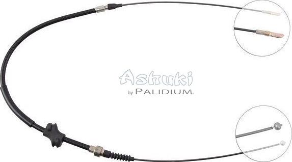 Ashuki ASH3-1009 - Cable, parking brake autospares.lv