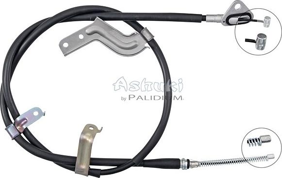 Ashuki ASH3-1001 - Cable, parking brake autospares.lv