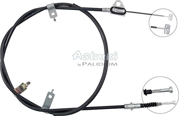 Ashuki ASH3-1003 - Cable, parking brake autospares.lv