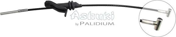 Ashuki ASH3-1124 - Cable, parking brake autospares.lv