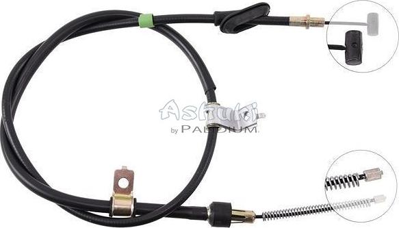 Ashuki ASH3-1339 - Cable, parking brake autospares.lv