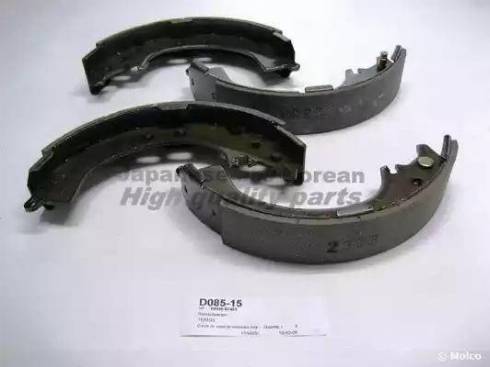 Ashuki D085-15 - Brake Shoe Set autospares.lv