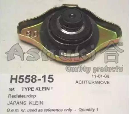 Ashuki H55815 - Sealing Cap, radiator autospares.lv