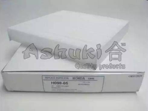 Ashuki H098-05 - Filter, interior air autospares.lv