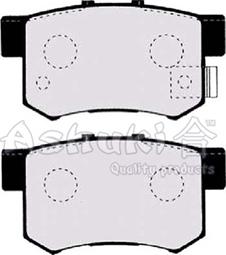 SAKURA 6016677 - Brake Pad Set, disc brake autospares.lv