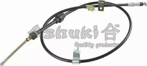 Ashuki HRK12353 - Cable, parking brake autospares.lv
