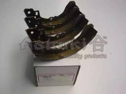 Ashuki I050-01 - Brake Shoe Set autospares.lv