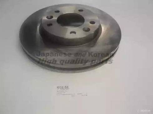 Ashuki I032-50 - Brake Disc autospares.lv