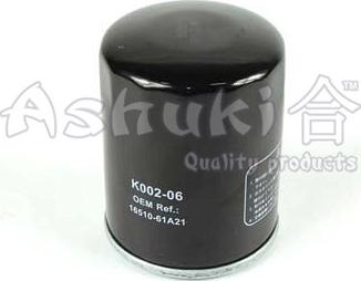 Ashuki K002-06 - Oil Filter autospares.lv