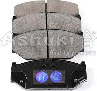 Ashuki K012-48 - Brake Pad Set, disc brake autospares.lv