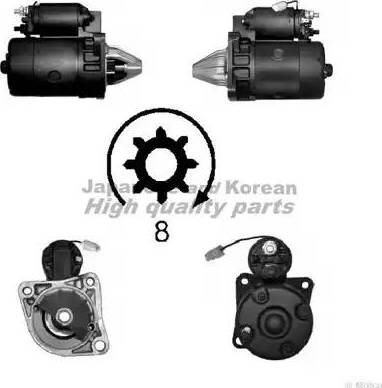 Ashuki M51017 - Starter autospares.lv