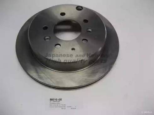 Ashuki M616-08 - Brake Disc autospares.lv