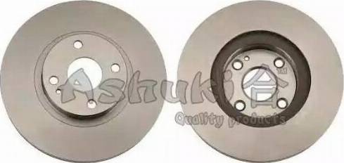 Ashuki M613-20 - Brake Disc autospares.lv