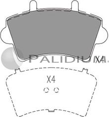 Ashuki P1-1041 - Brake Pad Set, disc brake autospares.lv