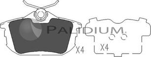 Ashuki P1-1117 - Brake Pad Set, disc brake autospares.lv