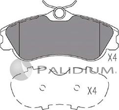 Ashuki P1-1201 - Brake Pad Set, disc brake autospares.lv