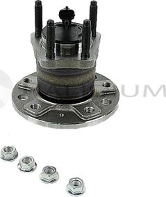 Ashuki PAL6-2061 - Wheel hub, bearing Kit autospares.lv