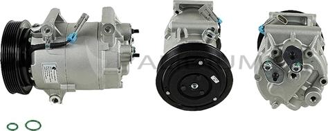 Ashuki PAL14-0003 - Compressor, air conditioning autospares.lv