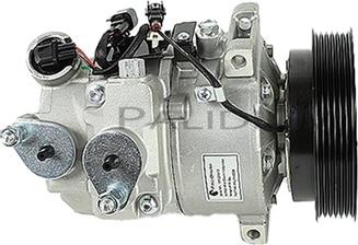 Ashuki PAL14-0013 - Compressor, air conditioning autospares.lv